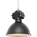 QAZQA Industriell pendellampe sort 53,5 cm - Sicko