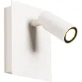 QAZQA Moderne utendørs vegglampe hvit inkl. LED IP54 - Simon