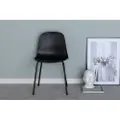 Venture Home Venture HomeSpisestol Almvik Plast, 2-pkSvartStolerFra Homeroom