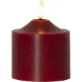Star Trading Star TradingLED Kubbelys Flamme 9,5 cmRødLysFra Homeroom