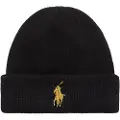 Ralph Lauren for man. 710886137008 Woollen hat with black horse (OSFA), Casual