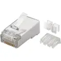 Goobay RJ45 plug CAT 6a STP shielded (10 pack)