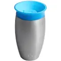 Munchkin kopp i rustfritt stål, Miracle 360, blå, 12 måneder+, 296ml, 01245001
