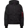Alpha industries Logo Puffer Bomberjakke
