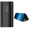 Mtp Products Samsung Galaxy S9 Luxury Mirror View Flip-deksel - Svart