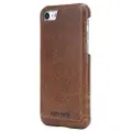 Pierre Cardin iPhone 7/8/SE (2020)/SE (2022) Pierre Cardin Lær Belagt Deksel - Brun