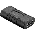 Goobay 45401, USB-C, USB-C, Sort