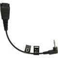 Jabra - Hodetelefonkabel - mikrojakk hann til Quick Disconnect hann