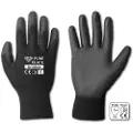 Bradas RWPBC10, Polyester, Polyuretan, Sort, Unisex, 1 Pr