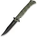 Cold Steel Large Luzon Black foldekniv, grønn