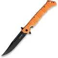 Cold Steel Large Luzon Black foldekniv, oransje