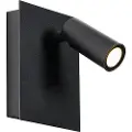 QAZQA Moderne utendørs vegglampe sort inkl. LED IP54 - Simon