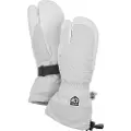 Hestra Heli Ski, 3-finger Skihansker, Dame, Pale grey/Offwhite