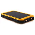 24hShop Powerbank 8000mAh Solcellelading Gul