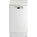Beko BDFS15020W, Frittstående, Slimline (45 cm), Hvit, LED, Rustfritt stål, 10 kuverter