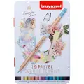 Bruynzeel Expression Colored Pencils Pastel Shades Tin 12