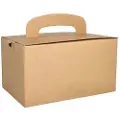 Papstar 88980, Fotoark kartong, Brun, 155 mm, 225 mm, 125 mm, 20 stykker