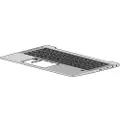 HP - Erstatningstastatur for bærbar PC - med pekepinne, ClickPad - bakbelysning - Dansk - med toppdeksel - for EliteBook 840 G7 Notebook