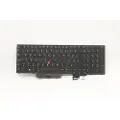 Lenovo Transimage - Erstatningstastatur for bærbar PC - med Trackpoint - bakbelysning - Ungarsk - svart - for ThinkPad P15 Gen 1 20ST, 20SU T15g Gen 1 20UR, 20US