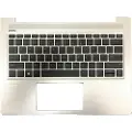 HP - Erstatningstastatur for bærbar PC - Internasjonal engelsk / kanadisk fransk - med toppdeksel - for ProBook 430 G6 Notebook, 430 G7 Notebook