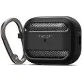 Spigen Rugged Armor, Etui, Termoplastisk polyuretan (TPU), Sort