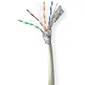Nedis Solid Sf/utp Copper 305 M Indoor Lszh Cat6a-spole Nettverkskabel