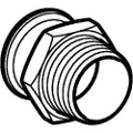 Geberit Adapter mt stst d15-r1/2