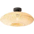 QAZQA Orientalsk taklampe bambus 40 cm - Ostrava