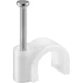 Pro Cable Clip - White - 10mm