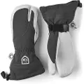 Hestra Heli Ski, 3-finger Skihansker, Dame, Grey/Offwhite
