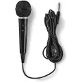 Nedis Kablet dynamisk mikrofon med 6,35 mm kabel - 600 ohm, 80 Hz-12 kHz