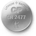 GP 103239, Engangsbatteri, CR2477, Lithium-Manganese Dioxide (LiMnO2), 3 V, 1 stykker, 10 år