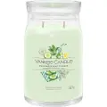 Yankee candle Cucumber Mint Cooler, Cylinder, Grønn, Citron, 90 timer, 1 stykker