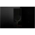 Elica NikolaTesla Prime S BL/F/83 - Induksjonstopp med integrert hette - 830 mm. - For resirkulering