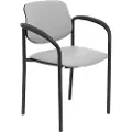 Nowy Styl Styl Faux Leather With Arms Fast Kontorstol
