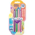 Papermate Flair, Medium, 8 farger, Flerfarget, Pensel tupp, 0,7 mm, Flerfarget