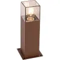QAZQA Industriell utendørs gulvlampe rustbrun 30 cm IP44 - Danmark