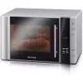 Severin MW 7775 - Mikrobølgeovn med konveksjon og grill - 30 liter - 900 W