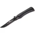 Old Bear Total Black M foldekniv, aluminium collar