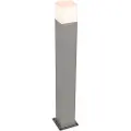 QAZQA Moderne utendørs gulvlampe grå 70 cm IP44 - Danmark