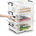 Strata Opbevaringskasse Strata 20 ltr. plast, transparent, 1 Box.