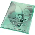 Leitz Premium - L-formet mappe - for A4 - kapasitet: 40 ark - transparent grønn