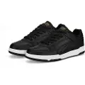 Puma RBD Game Low Sneakers Youth, Shoes, Black/Black/Gold, 35.5