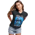 Superdry Motley Crue Kortarmet T-skjorte