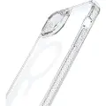 Itskins HYBRID_R // CLEAR - Baksidedeksel for mobiltelefon - robust - MagSafe-kompatibel - MagSafe-samsvar - 100 % resirkulert materiale - gjennomsiktig - for Apple iPhone 14 Plus