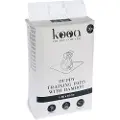 Kooa treningsunderlag med bambus til hundevalper - Medium: L 45 x B 30 cm, 30 stk