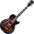 Ibanez AG95QA Artcore Expressionist Dark Brown Sunburst