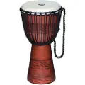 Meinl ADJ2-M+BAG 10" Original African Rope Tuned Wood Djembe - Brown