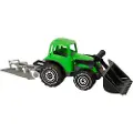 Plasto Tractor with frontloader and plough 52 cm