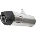 Leovince One Evo Vespa Ref:14382e Stainless Steel Ikke-homologert Slip-on Lyddemper